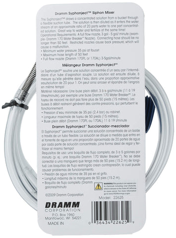Dramm Syphonject enables fertilize-as-you-water with a simple hose and nozzle setup.