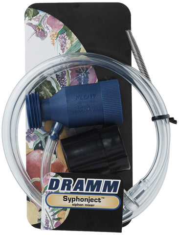Dramm Syphonject features stainless steel filter spring to reduce clogging risk.