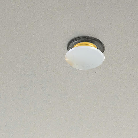 Dranvosk fire-sprinkler covers protect ceilings in offices and homes with unobtrusive style