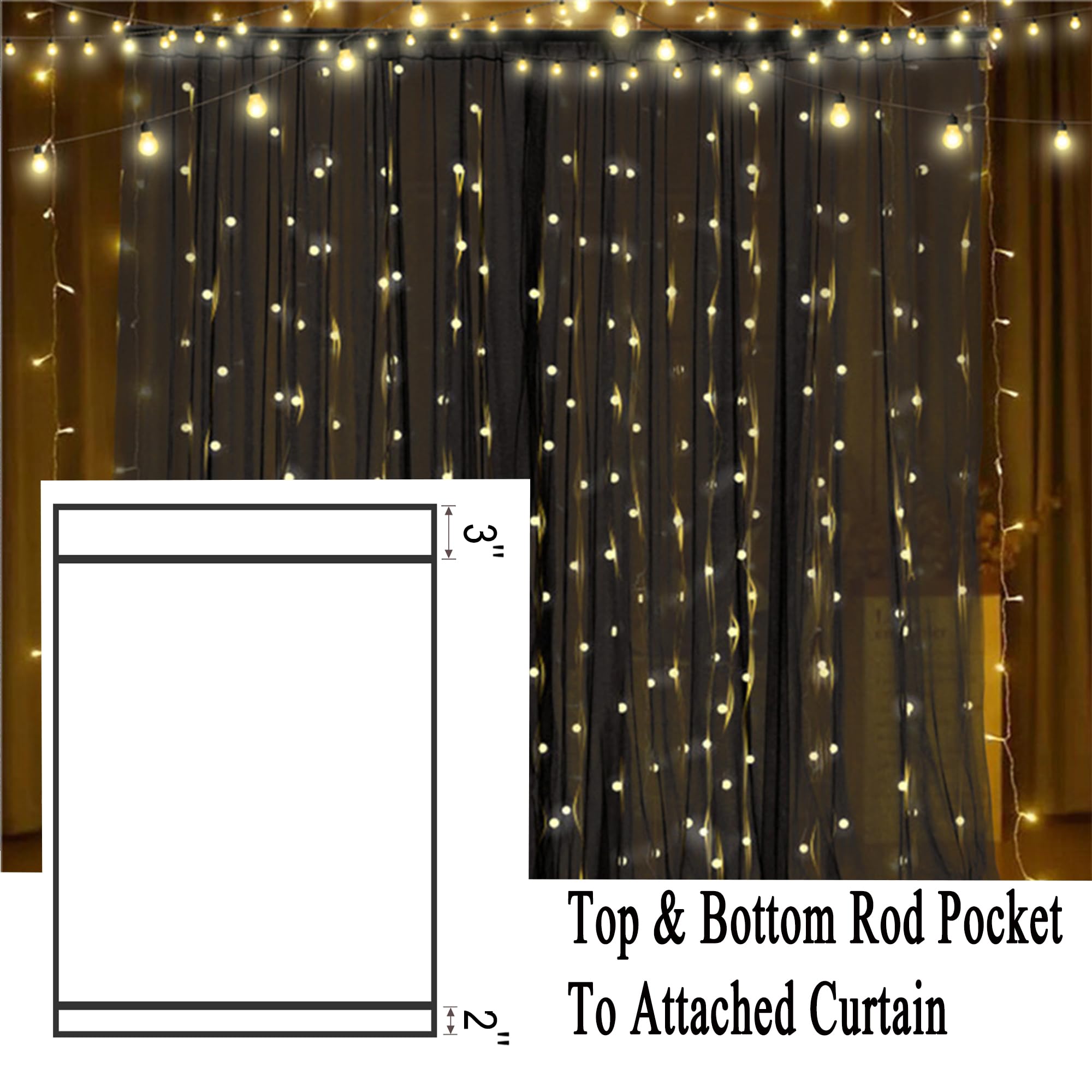 Draphelle curtain panels act as a light mosquito barrier for outdoor spaces.