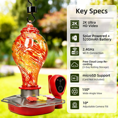 Auto nectar monitoring sends refill reminders for uninterrupted feeding
