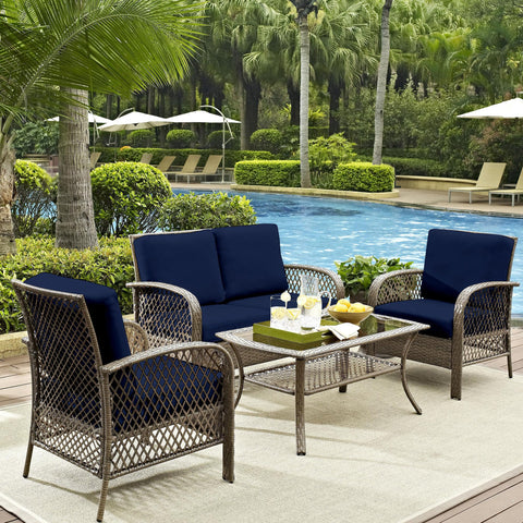DREAHOTEXTIL 8Pcs set ideal for seasonal patio refreshes and family spaces