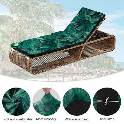 DREAHOTEXTIL lounge chair cover easy-care fabric dries quickly after use.