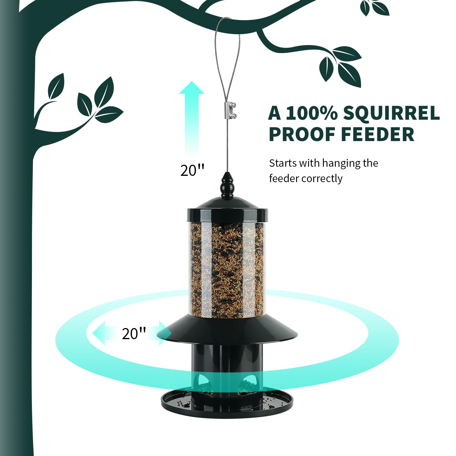 Dreamdrawer quick refill helps maintain regular bird visits.