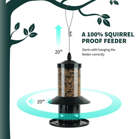 Dreamdrawer quick refill helps maintain regular bird visits.