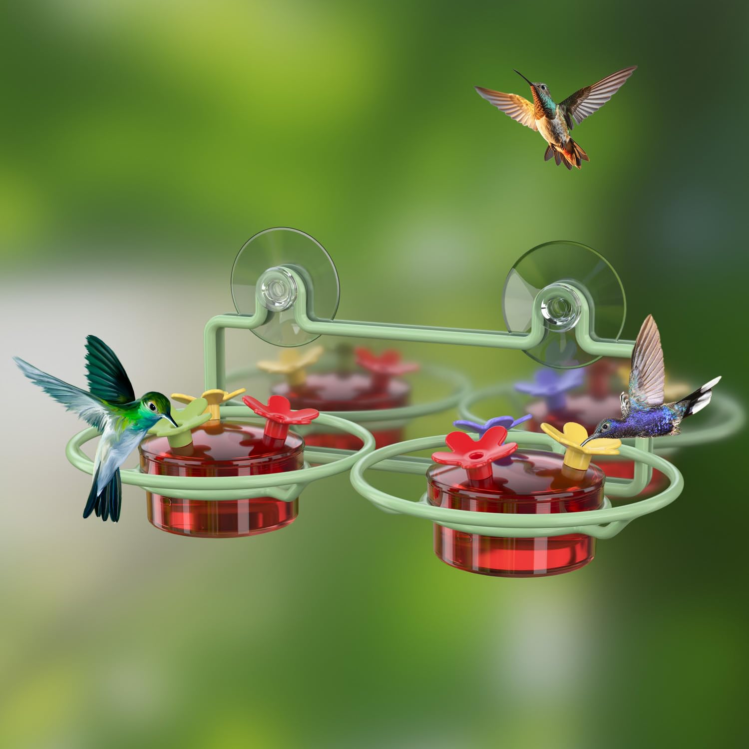 Dreamdrawer clear nectar containers let you monitor nectar levels at a glance.