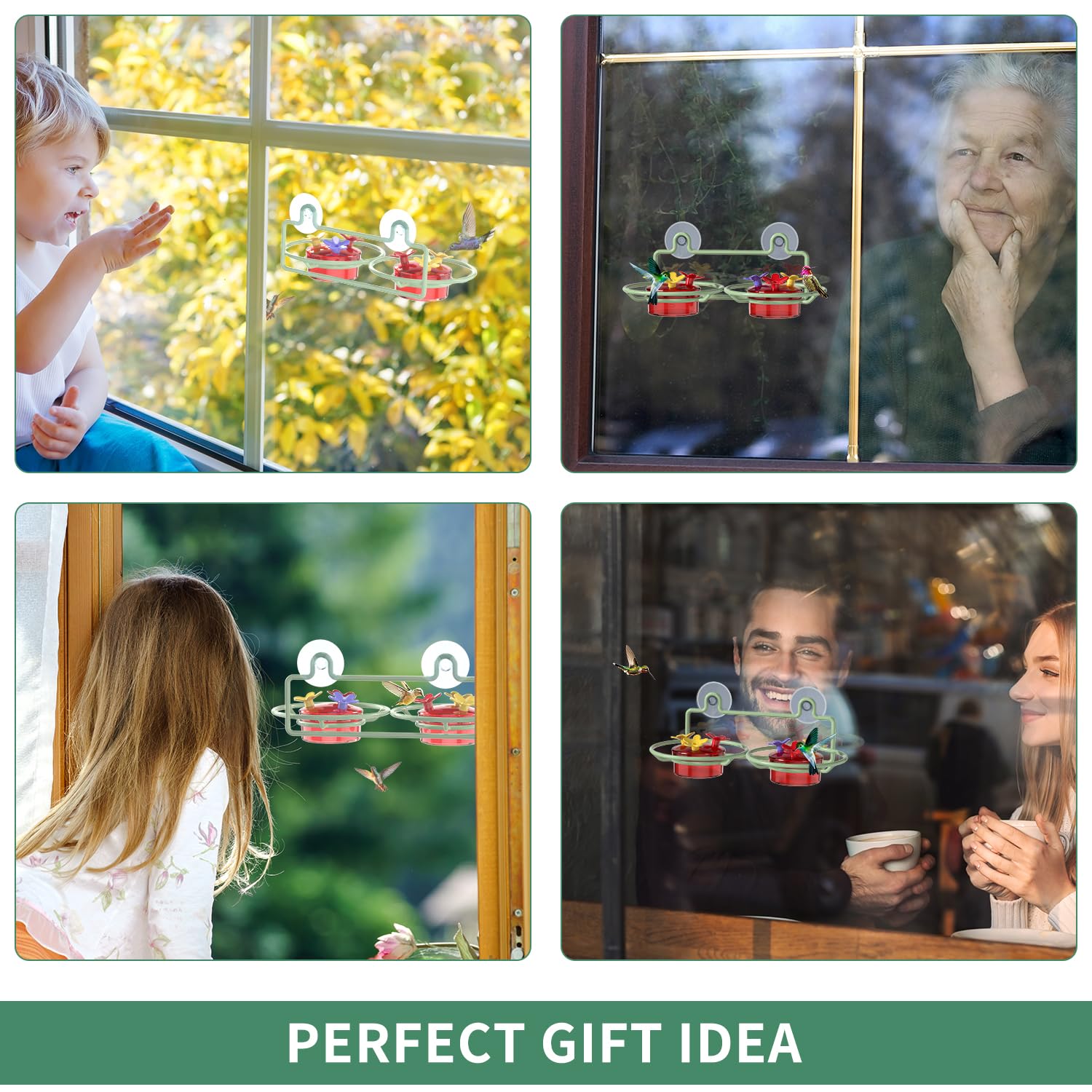 Dreamdrawer gift idea for nature lovers—fun window birdwatching with family.