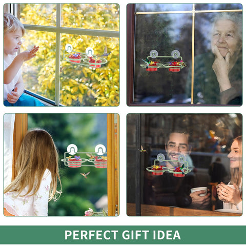 Dreamdrawer gift idea for nature lovers—fun window birdwatching with family.