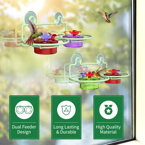 Dreamdrawer window mount with suction cups for secure, weather-ready installation.