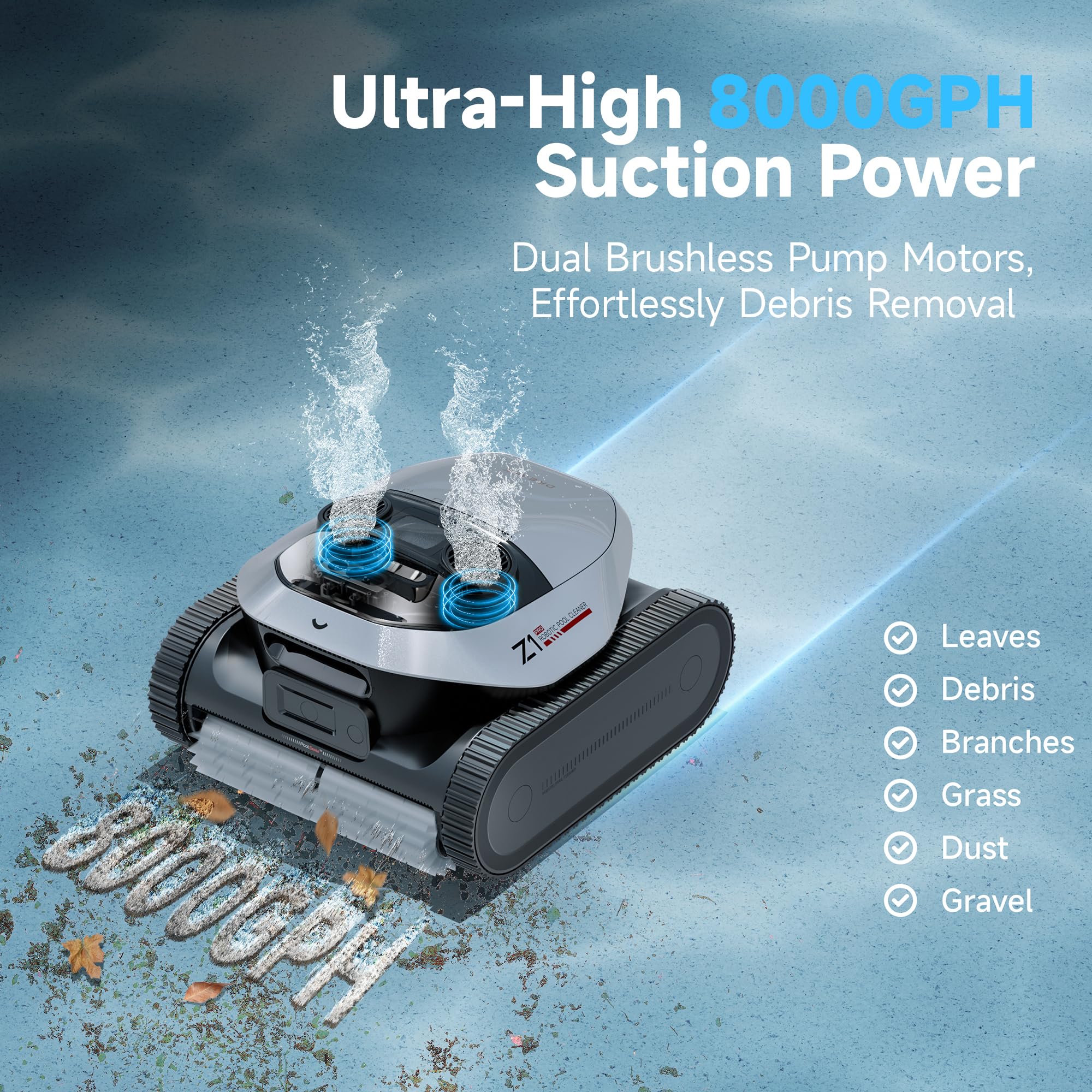 DREAME Z1 Pro side view showcases slim cordless design for easy reach