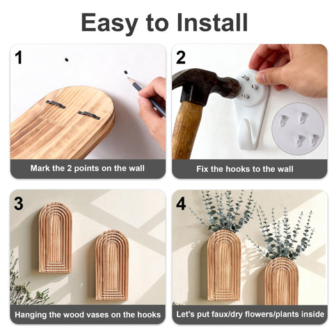 Dreamloom farmhouse wall decor fits narrow spaces easily