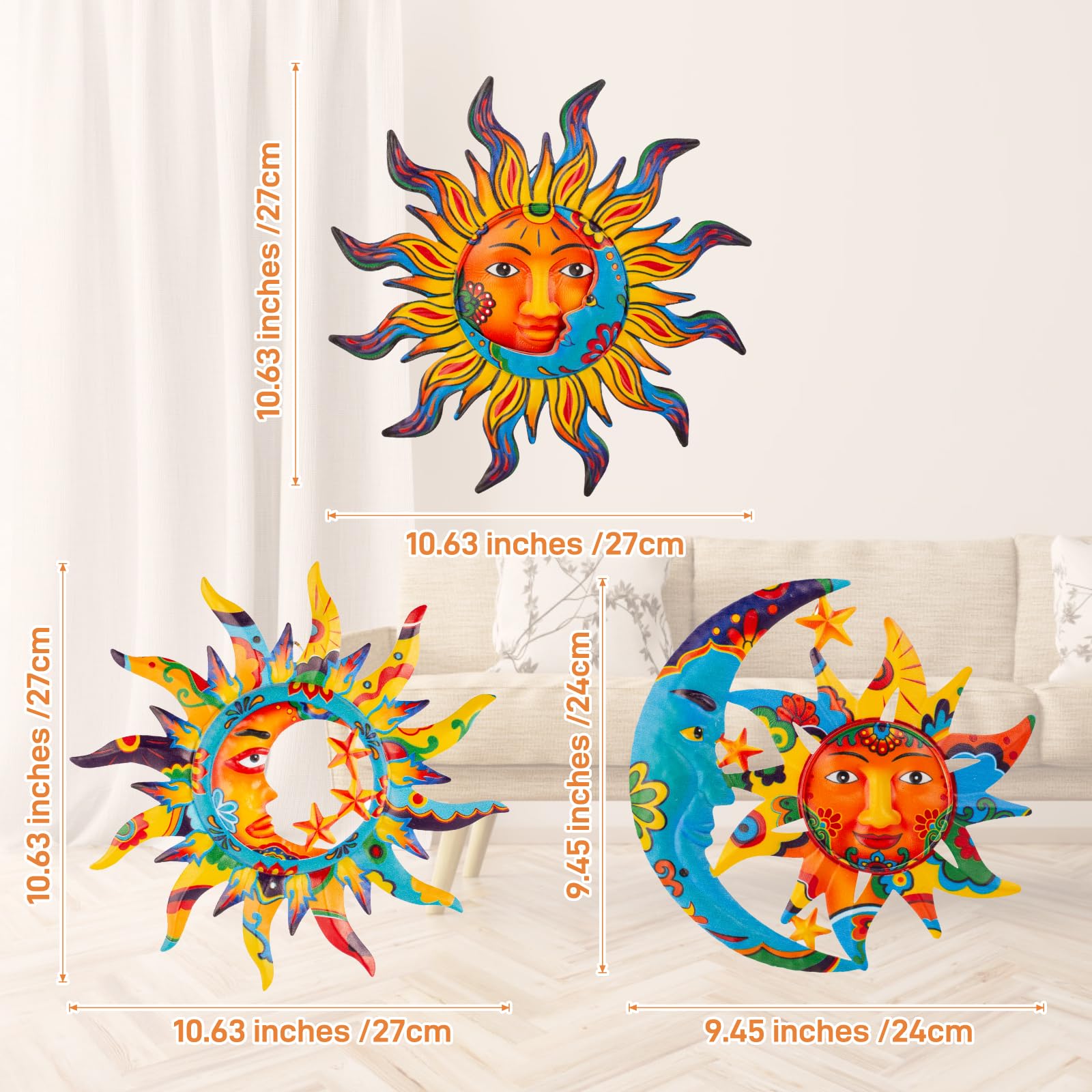 Dreamskip Stars wall art adds whimsical sparkle to walls and fences.