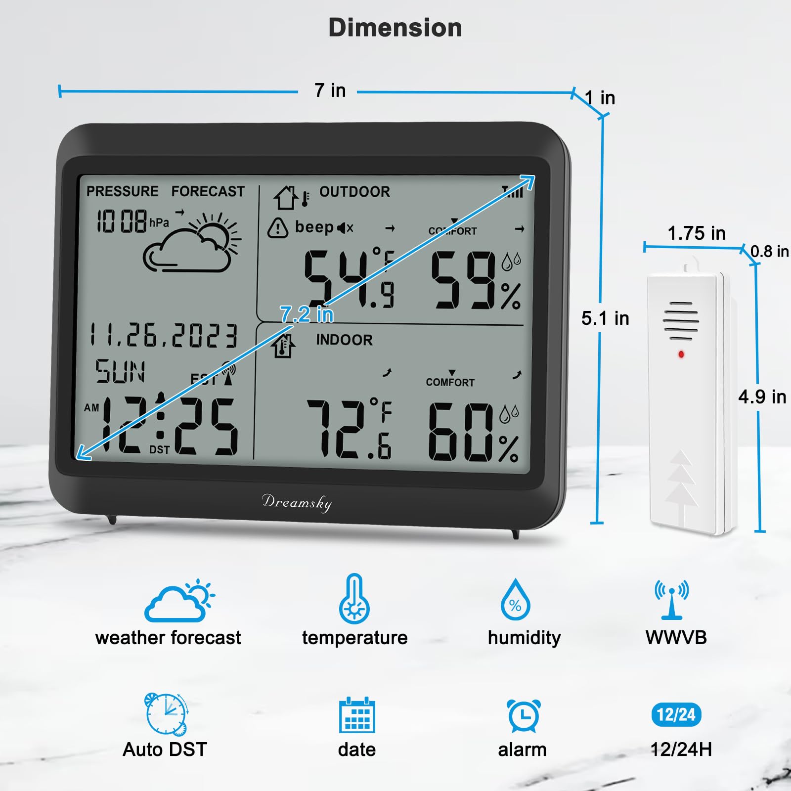 DreamSky battery powered setup offers flexible placement