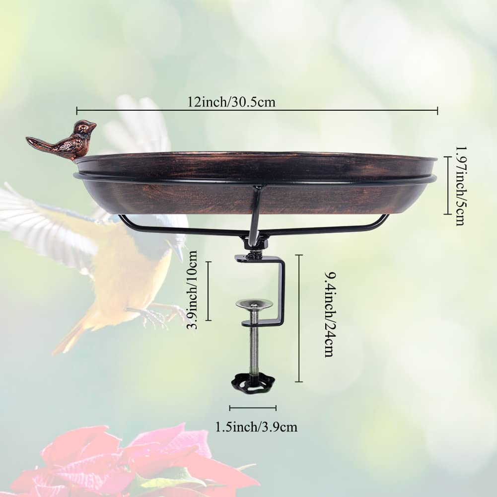 DREAMSOUL weather-resistant metal with copper red coating withstands outdoor use