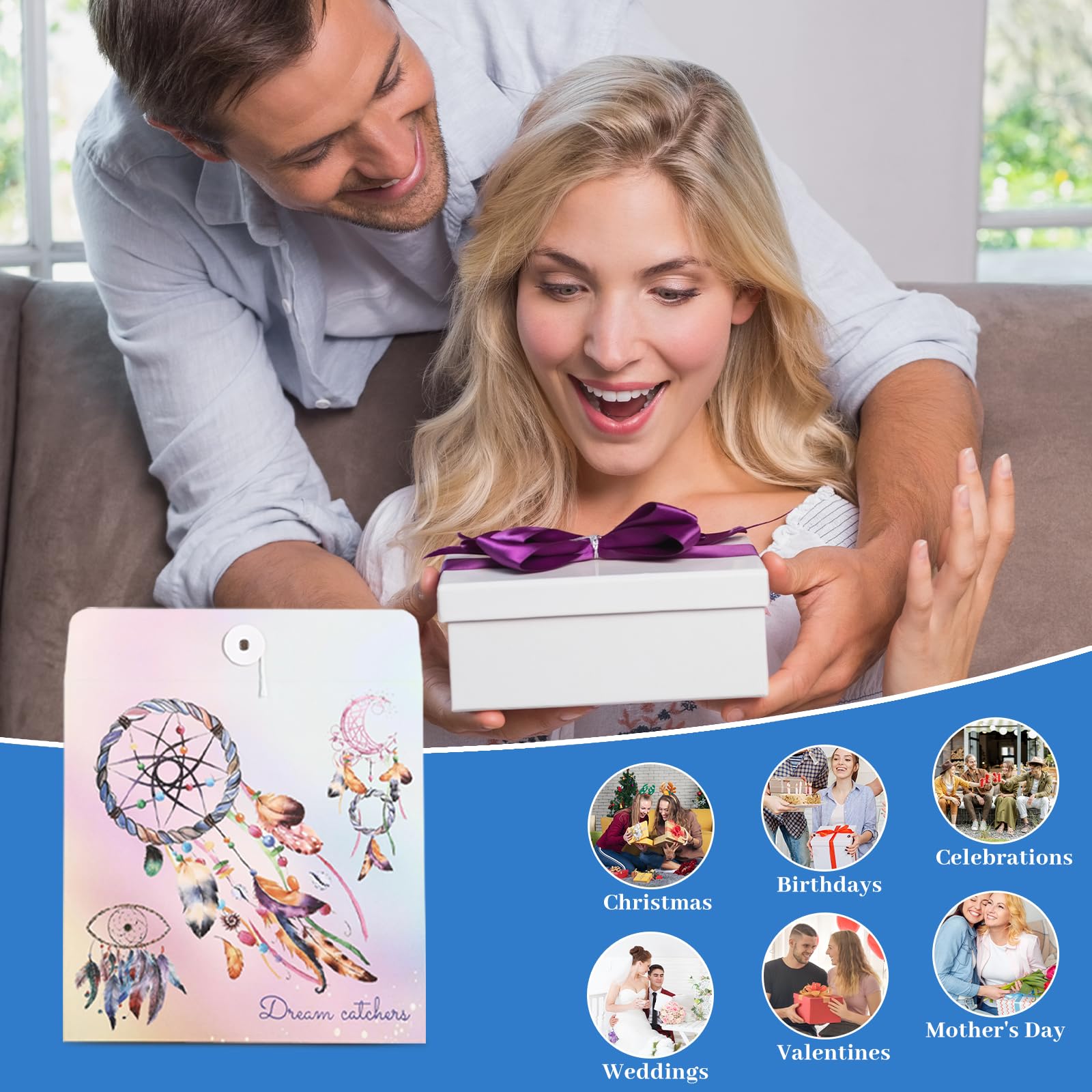 Dreamsum sun catcher 16.5 by 5.31 inch display in windows