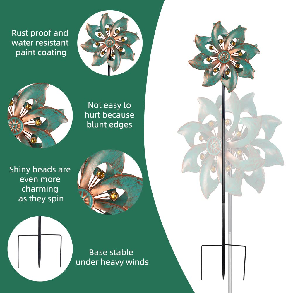 Dreamysoul wind spinner demonstrates easy, tool-free assembly