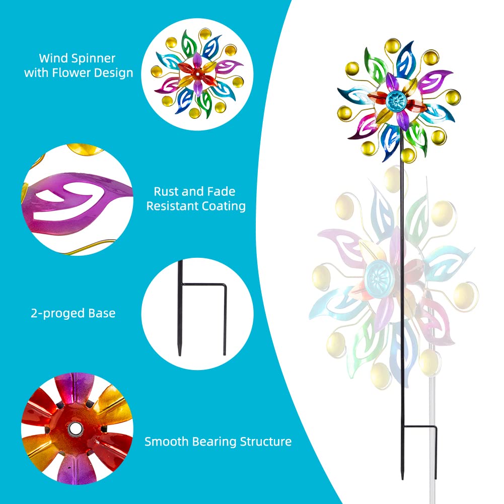 Dreamysoul ground stake provides stable outdoor display in soil.