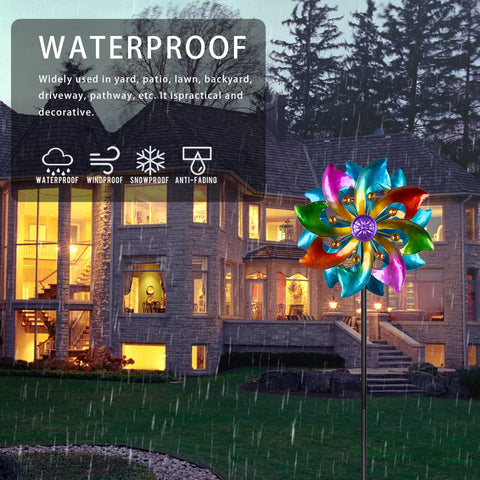 DREAMYSOUL wind spinner yard art makes a thoughtful gift for outdoor enthusiasts.