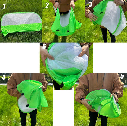 DredQcco Oxford material plant cover for durable garden protection
