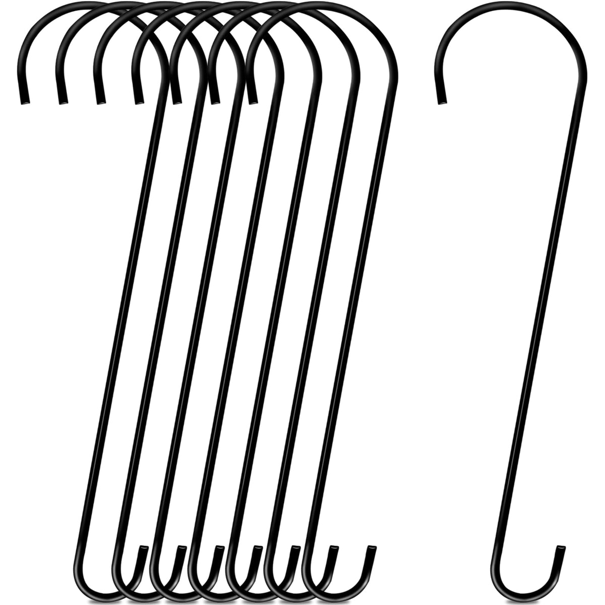 Dreecy 24in tree branch hook secures outdoor displays on a sturdy branch.