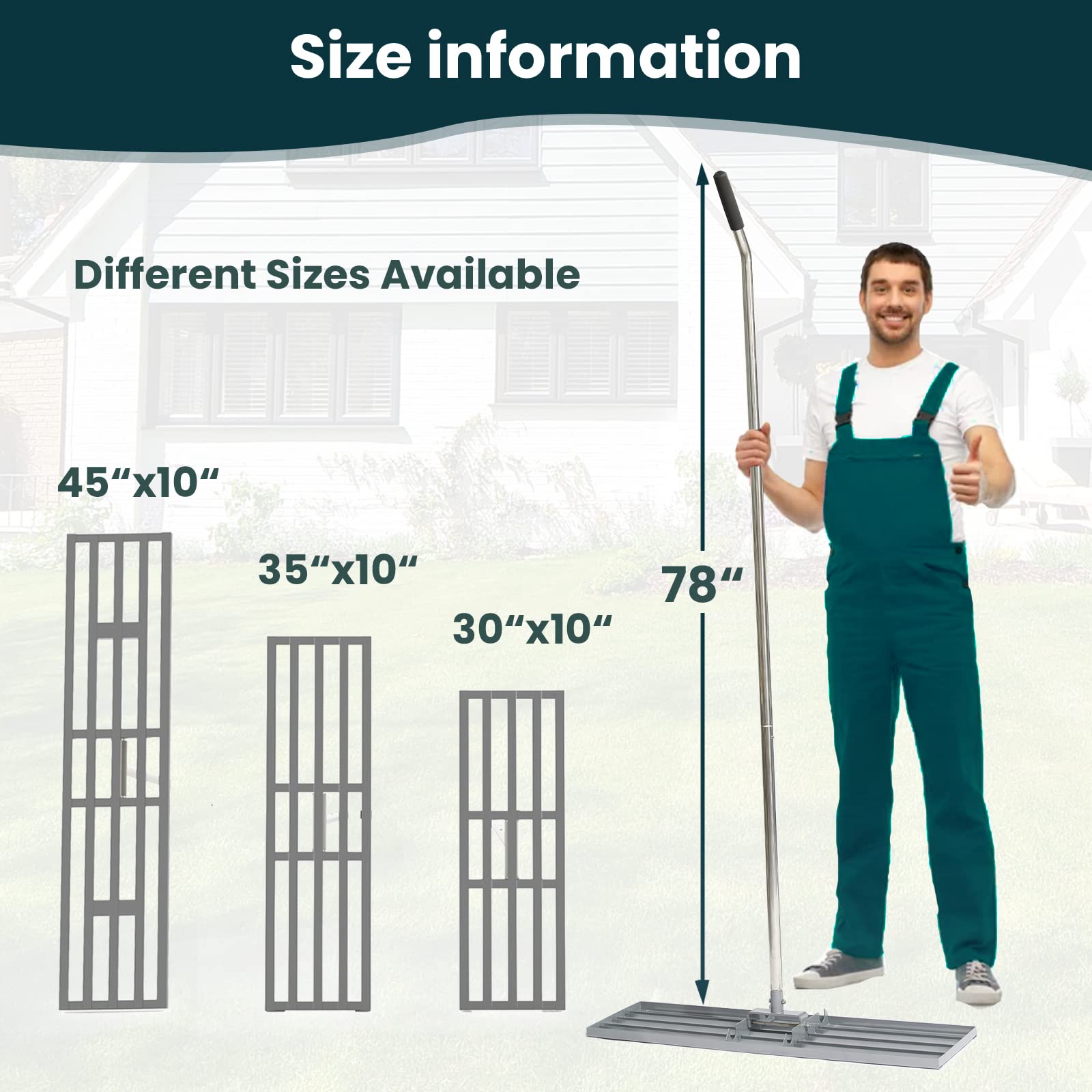 Ideal for dog spots, sod prep, and general lawn renovation.