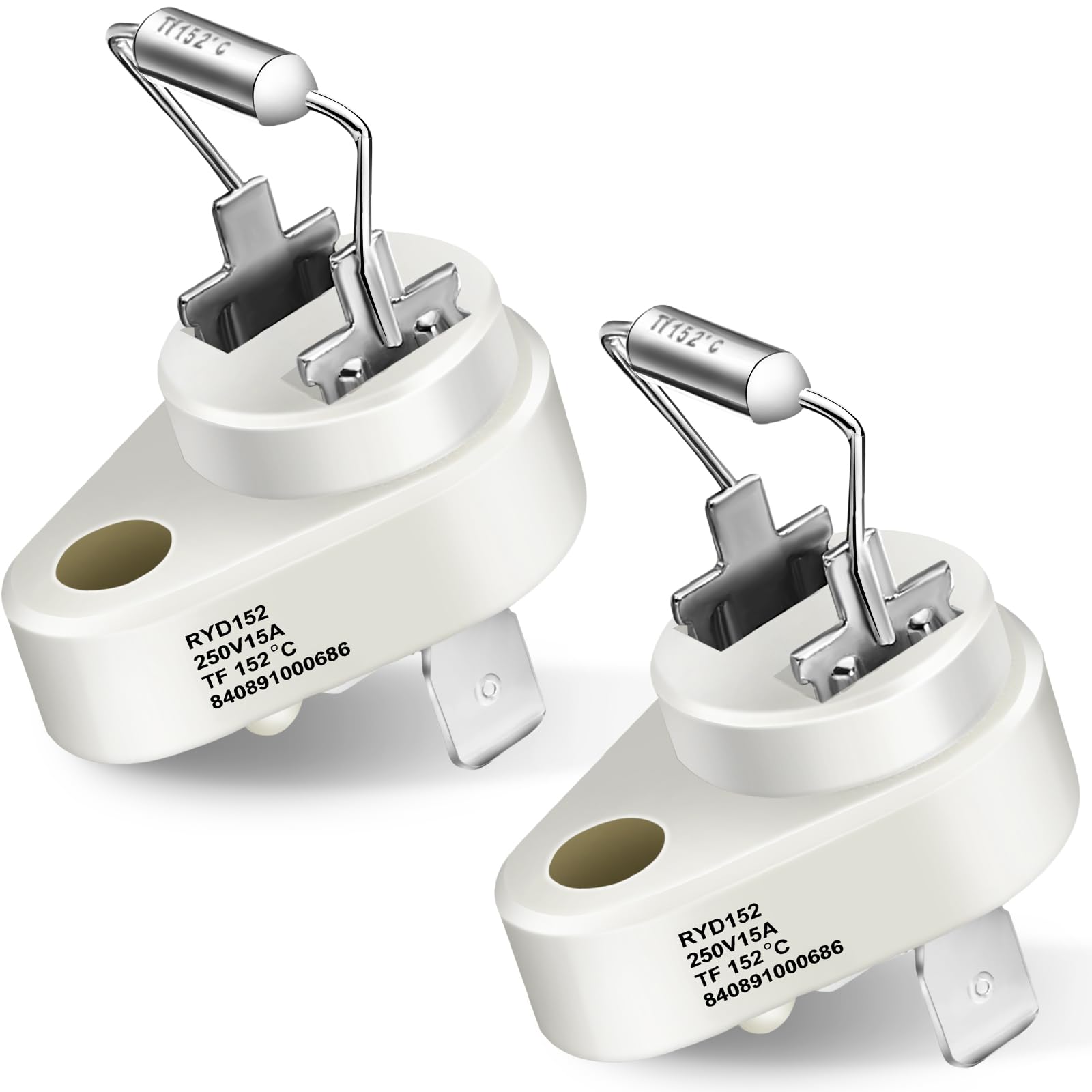 Dreyoo 2-pack thermal cut-off fuse close-up for quick pool heater protection