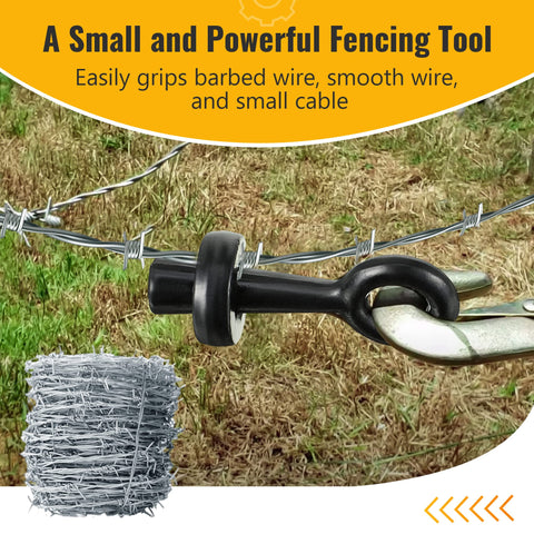 Dreyoo Barbed Wire Pullers size 5x2x2 inch for common fencing tasks.