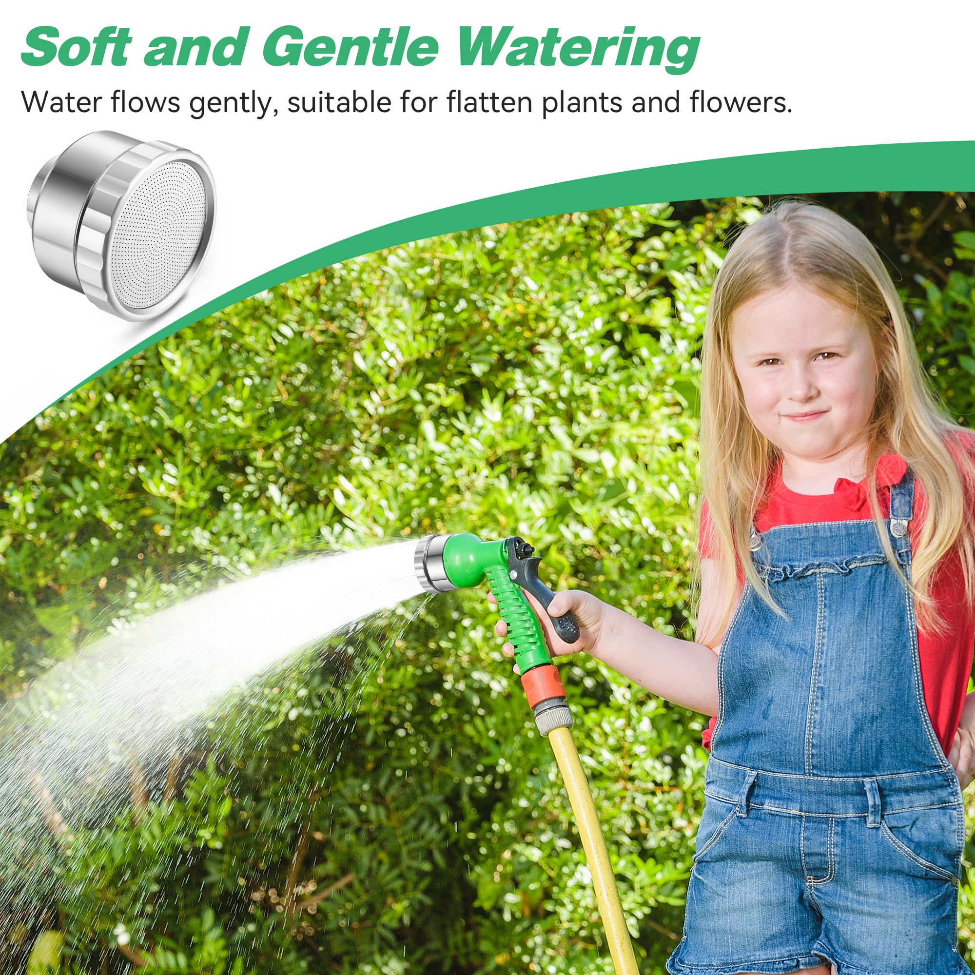 Dreyoo fast and full flow irrigation saves time in outdoor care.