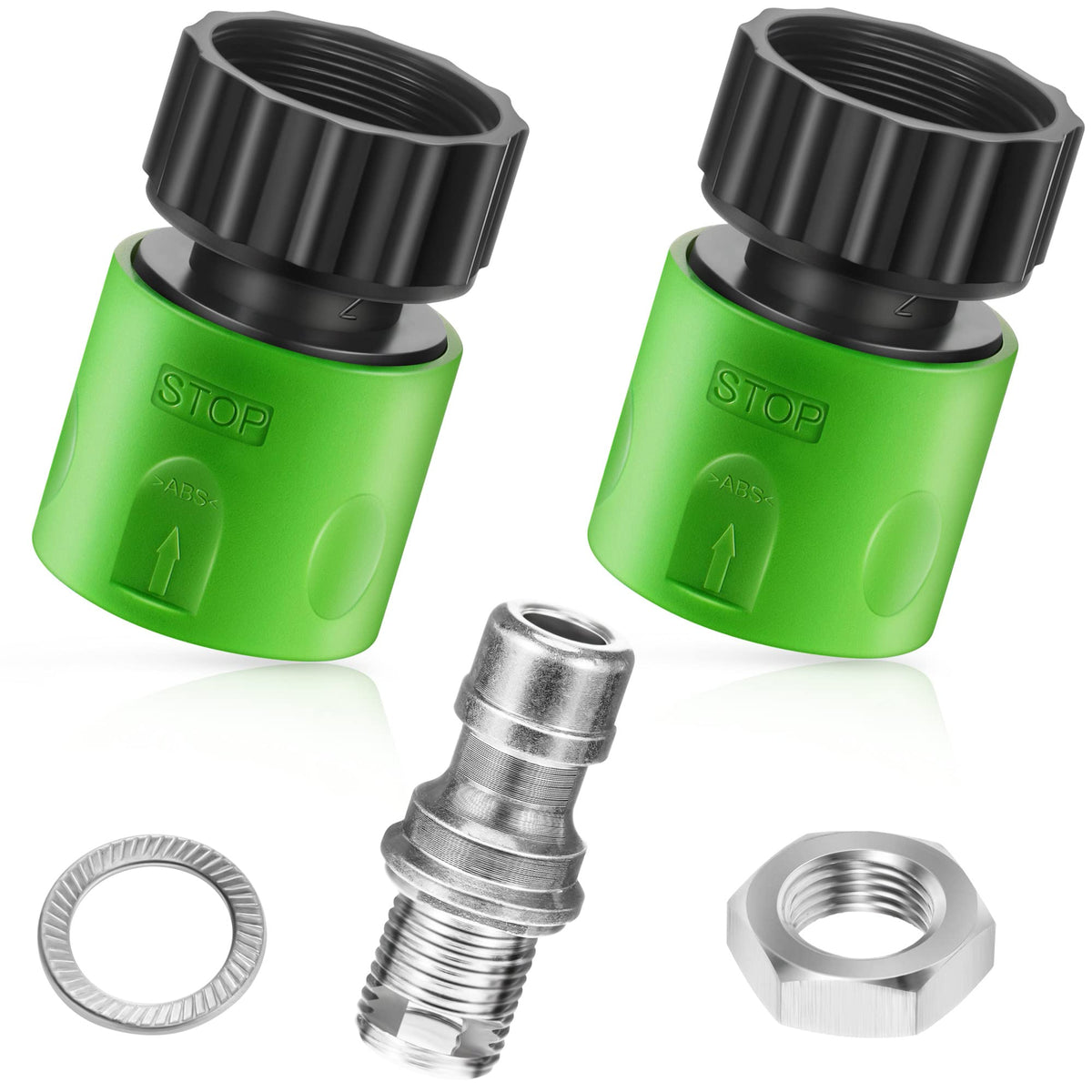 Dreyoo lawn mower deck wash kit attachment ready for quick deck cleaning on riding mowers