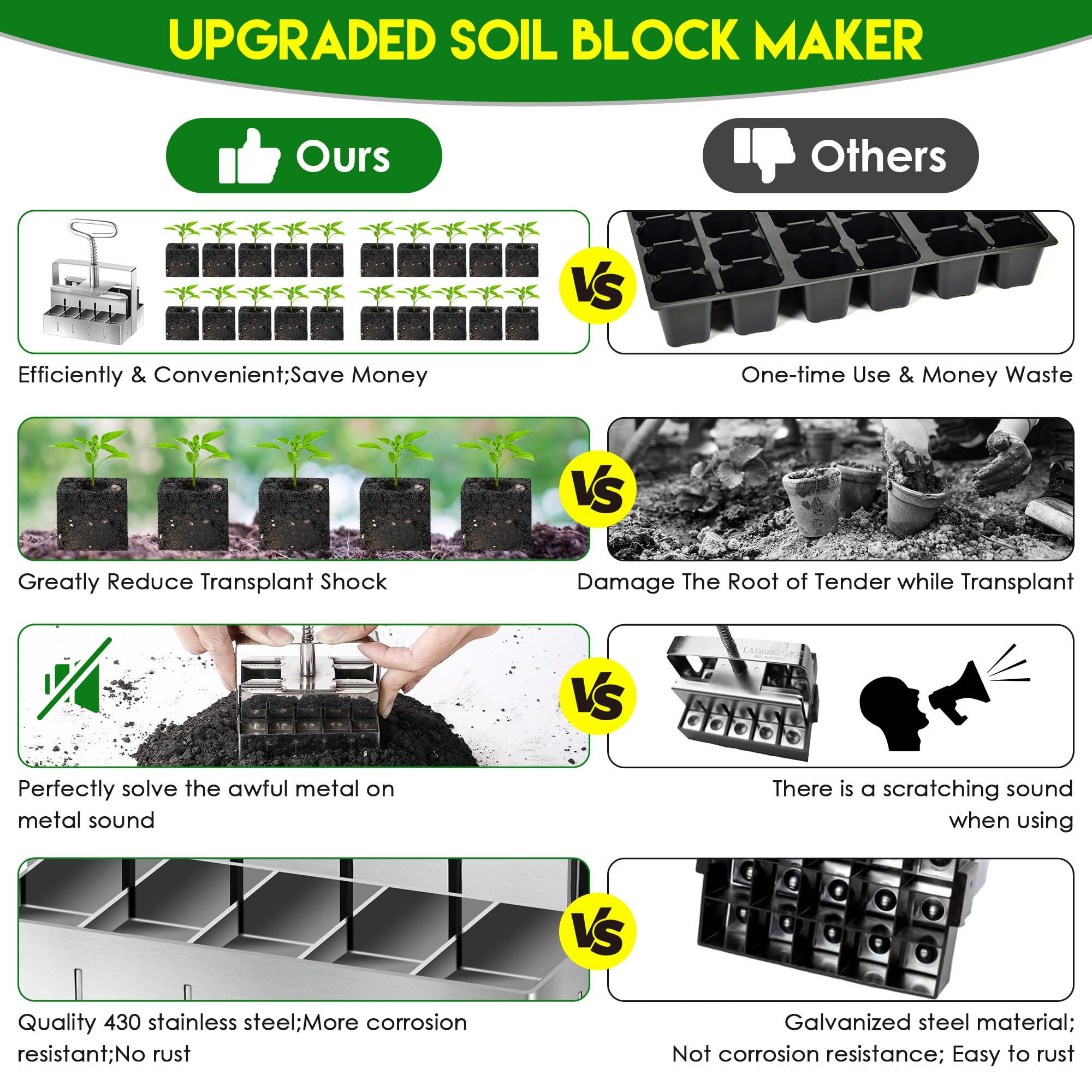 Dreyoo nesting system supports transplanting seedlings without disturbing roots