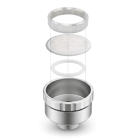 Dreyoo packaging shows 1 nozzle and PTFE tape for quick setup.