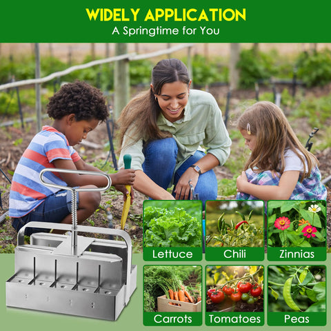 Dreyoo package includes seed dispenser for convenient sowing