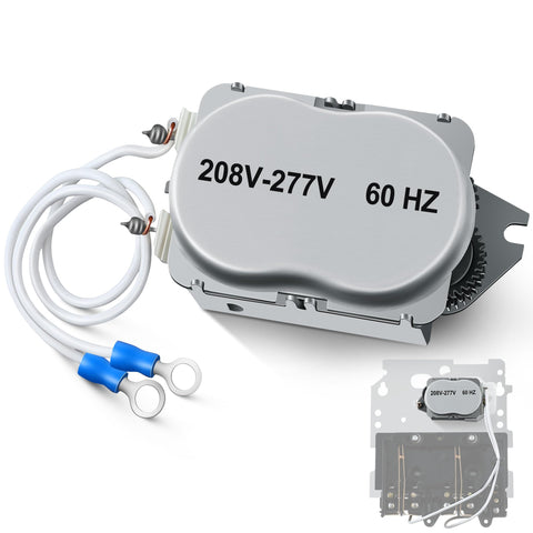 Dreyoo pool timer motor 208/277V back view for easy replacement.