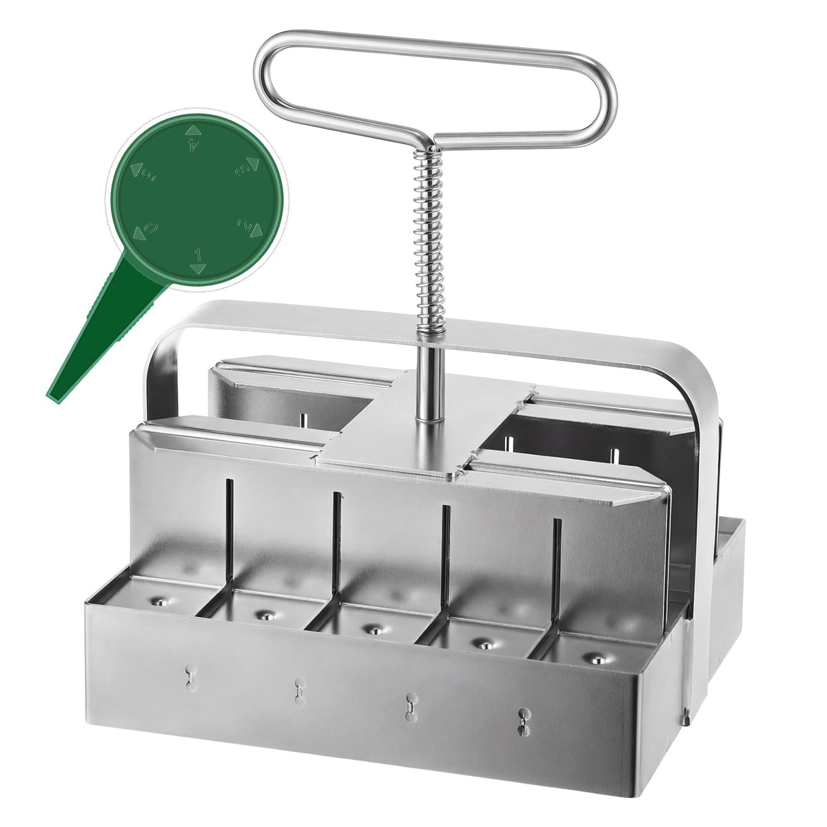 Dreyoo soil block maker handle showing durable construction for seed starting