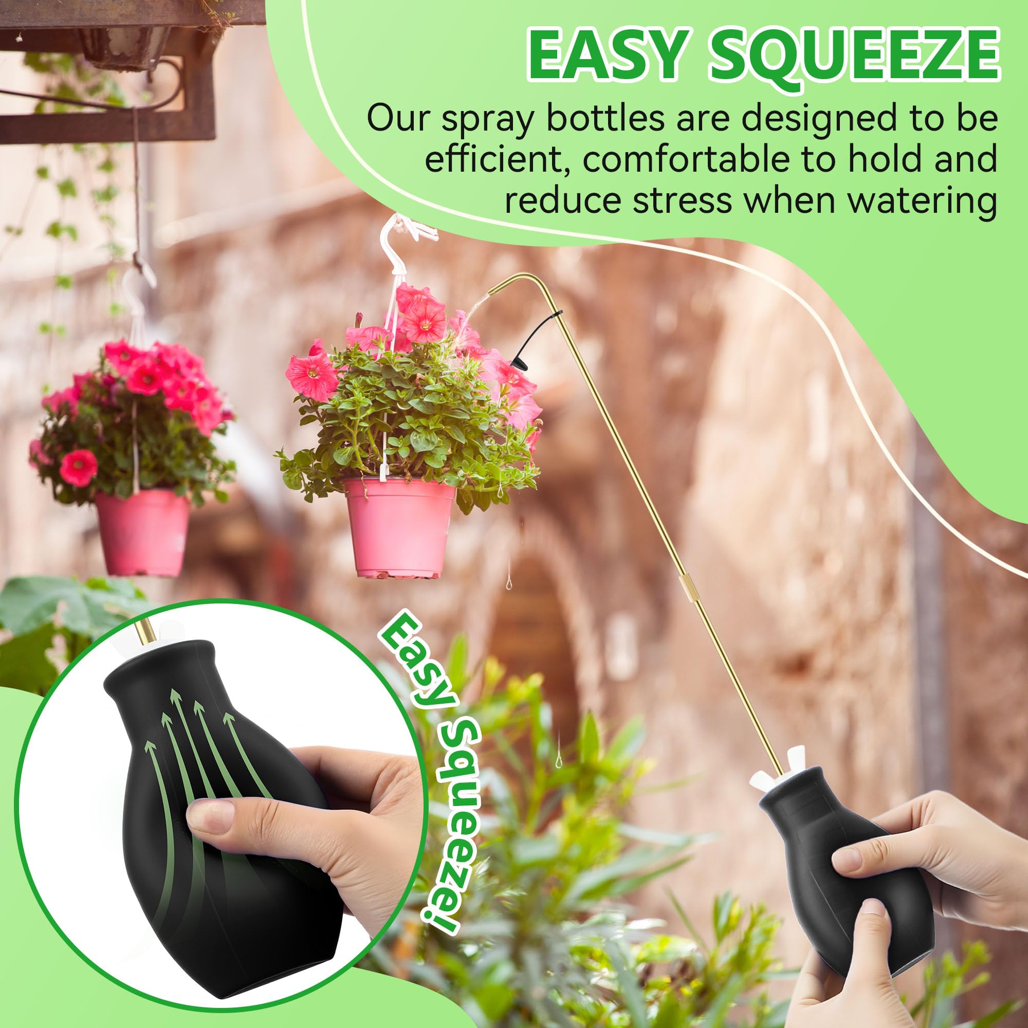 Dreyoo Squeeze Bottle features an ergonomic design for one-handed squeezing.