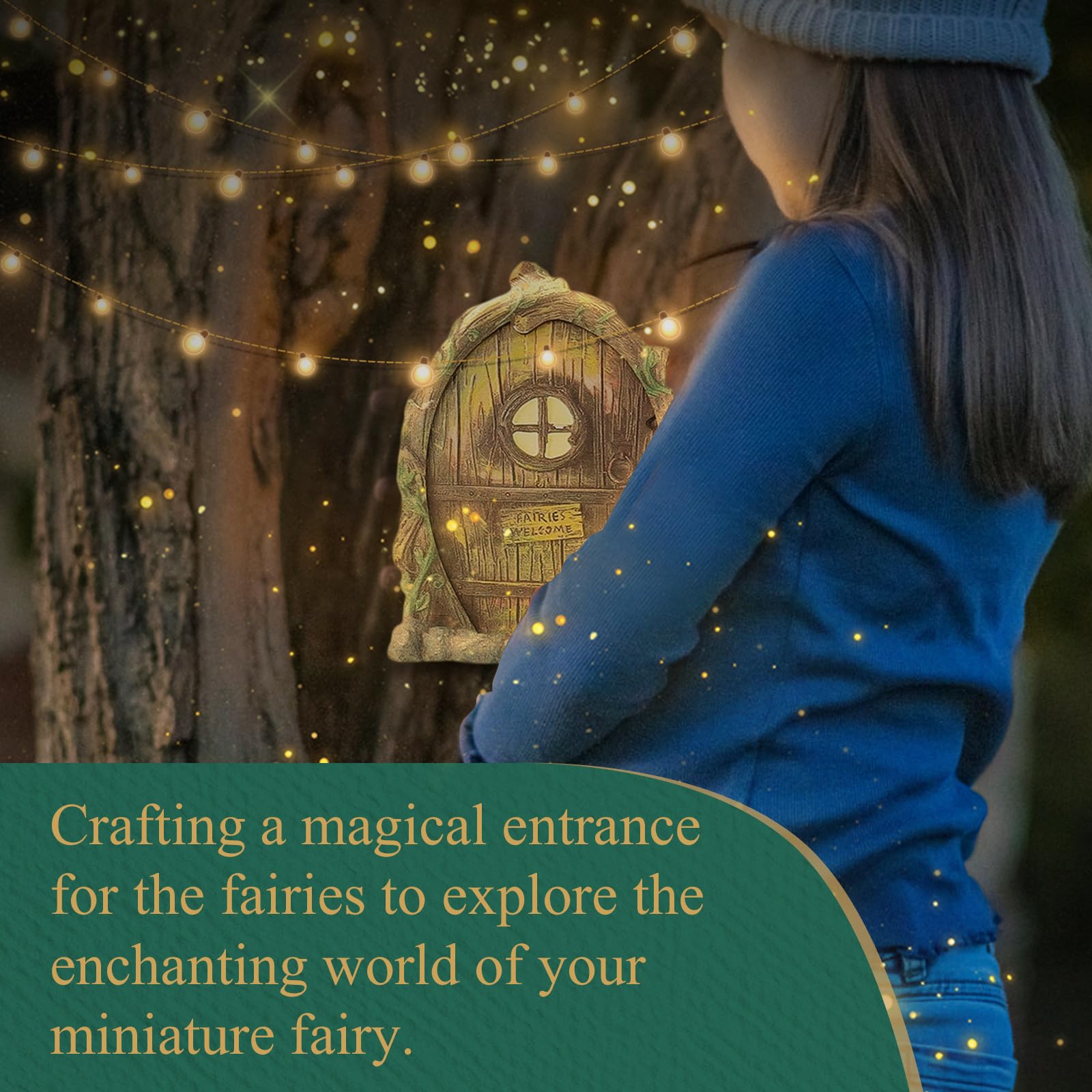 Drhomeam tiny house fairy entrance sparks creative storytelling in kids