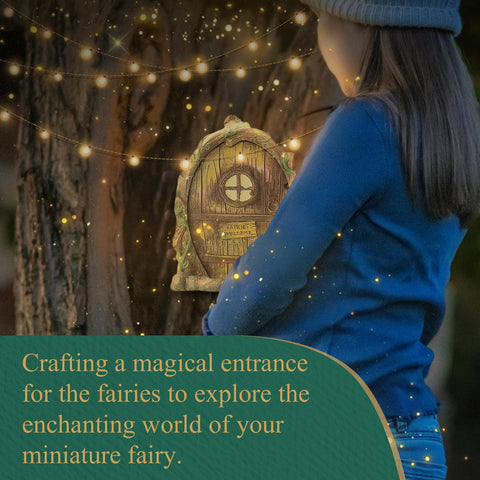 Drhomeam tiny house fairy entrance sparks creative storytelling in kids