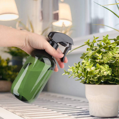 Driew plant mister bottle packaging emphasizing BPA-free eco-friendly design