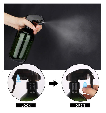 Driew plant mister bottle transparent body to check liquid level at a glance