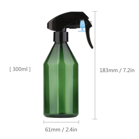 Driew transparent bottle shows liquid level for easy refills