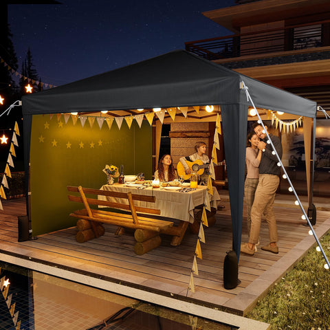 Driftalia removable sidewalls provide ventilation and natural light