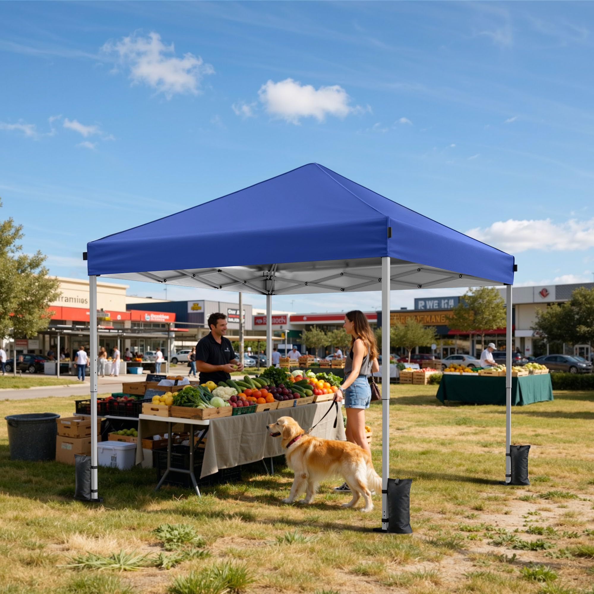 Driftalia canopy ideal for outdoor events, camping, and markets.