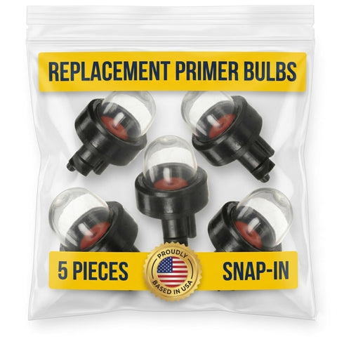 Drilax 5-pack primer bulbs for small engines support quick, reliable starts
