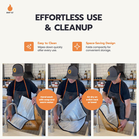 Drip EZ Rest EZ BBQ Blanket moisture retention preserves juiciness in after-cook rest