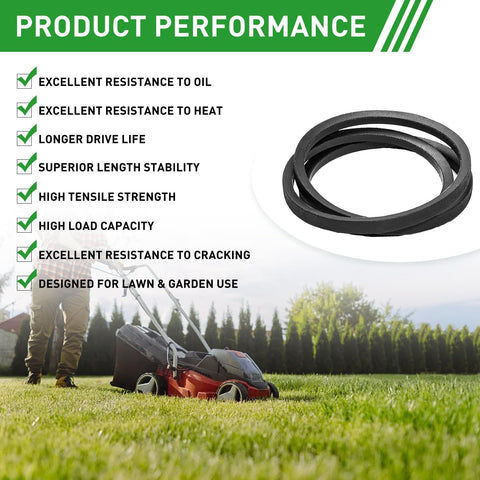 Drive system assembly with 3/8 inch belt ready for installation