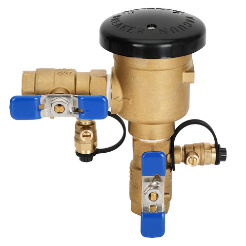 Drizzlen 720A brass backflow breaker protects potable water from contamination