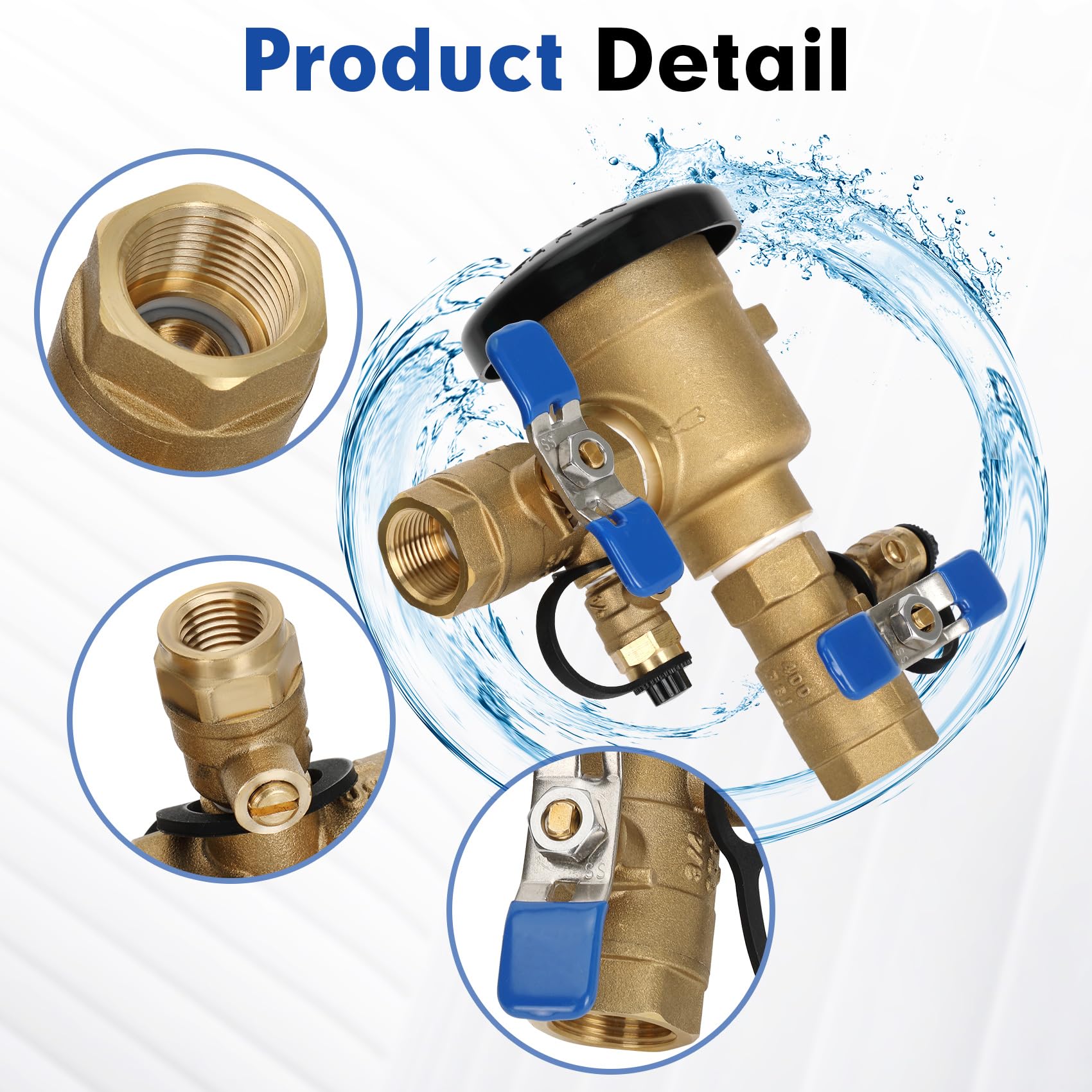 Drizzlen installation guide: mount 12 inches above downstream point