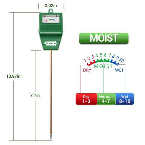 Dr.meter hand-held meter for portable soil testing