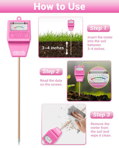 Dr.meter color scale reading demonstrates clear red-green-blue guidance at a glance