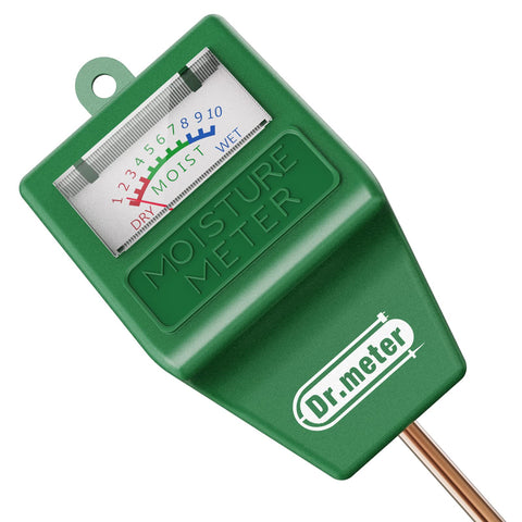 Dr.meter soil moisture meter in soil guiding precise watering